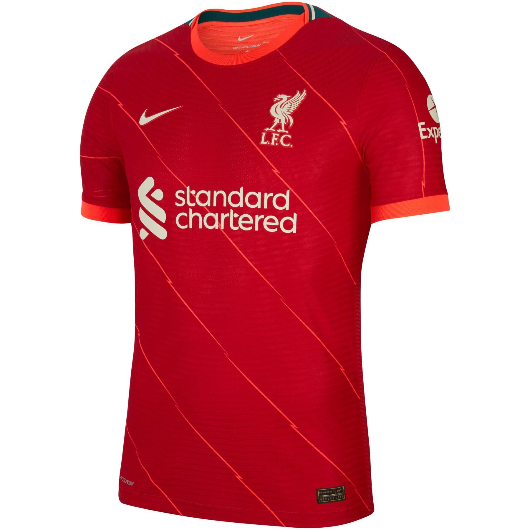 Camisola doméstica autêntica Liverpool FC 2021/22