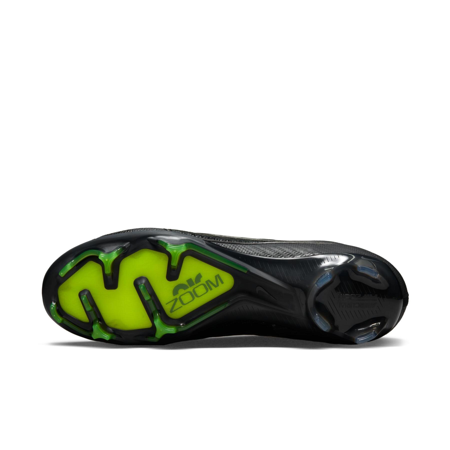 Sapatos de futebol Nike Zoom Mercurial Vapor 15 Elite FG - Shadow Black Pack