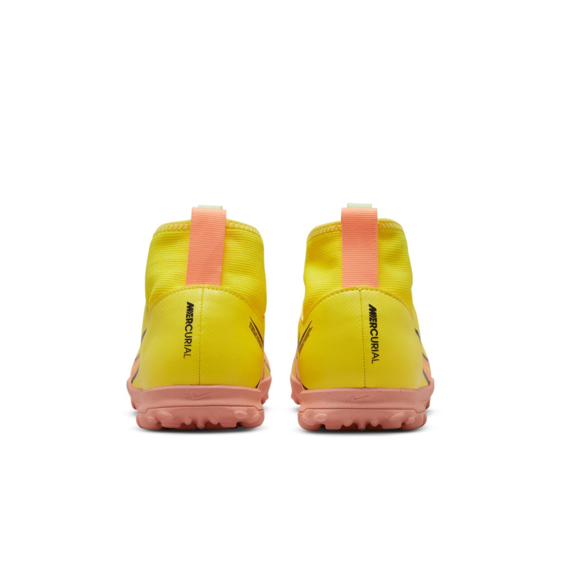 Sapatos de futebol para crianças Nike Zoom Mercurial Superfly 9 Academy TF - Lucent Pack