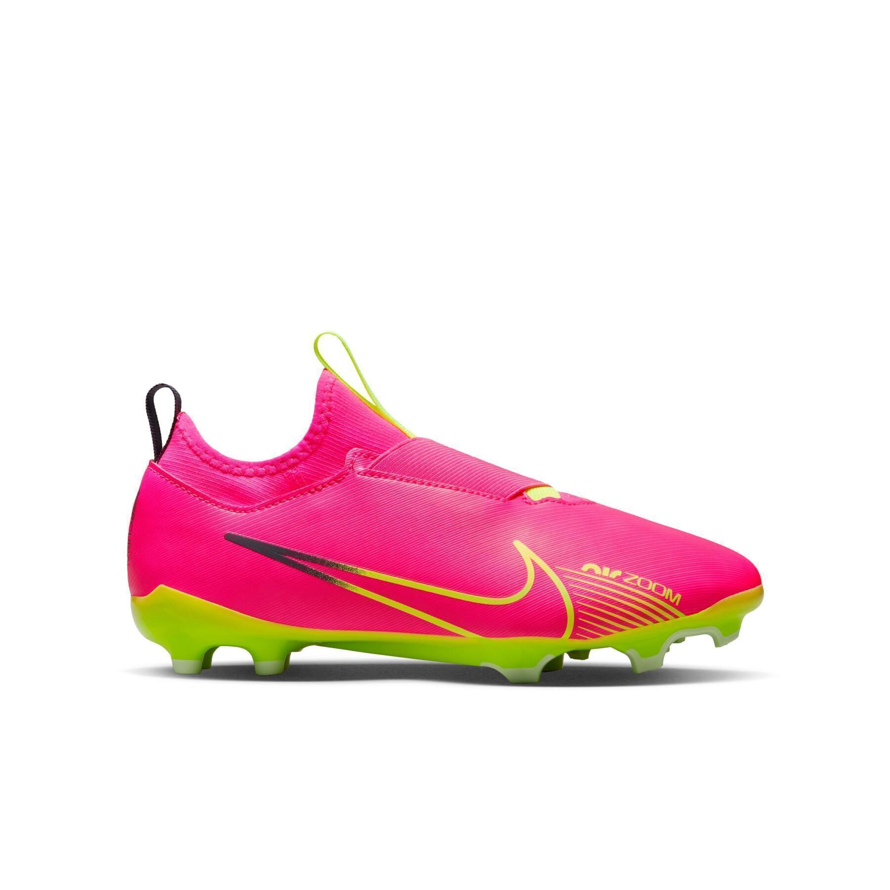 Sapatos de futebol para crianças Nike Zoom Mercurial Vapor 15 Academy MG - Luminious Pack