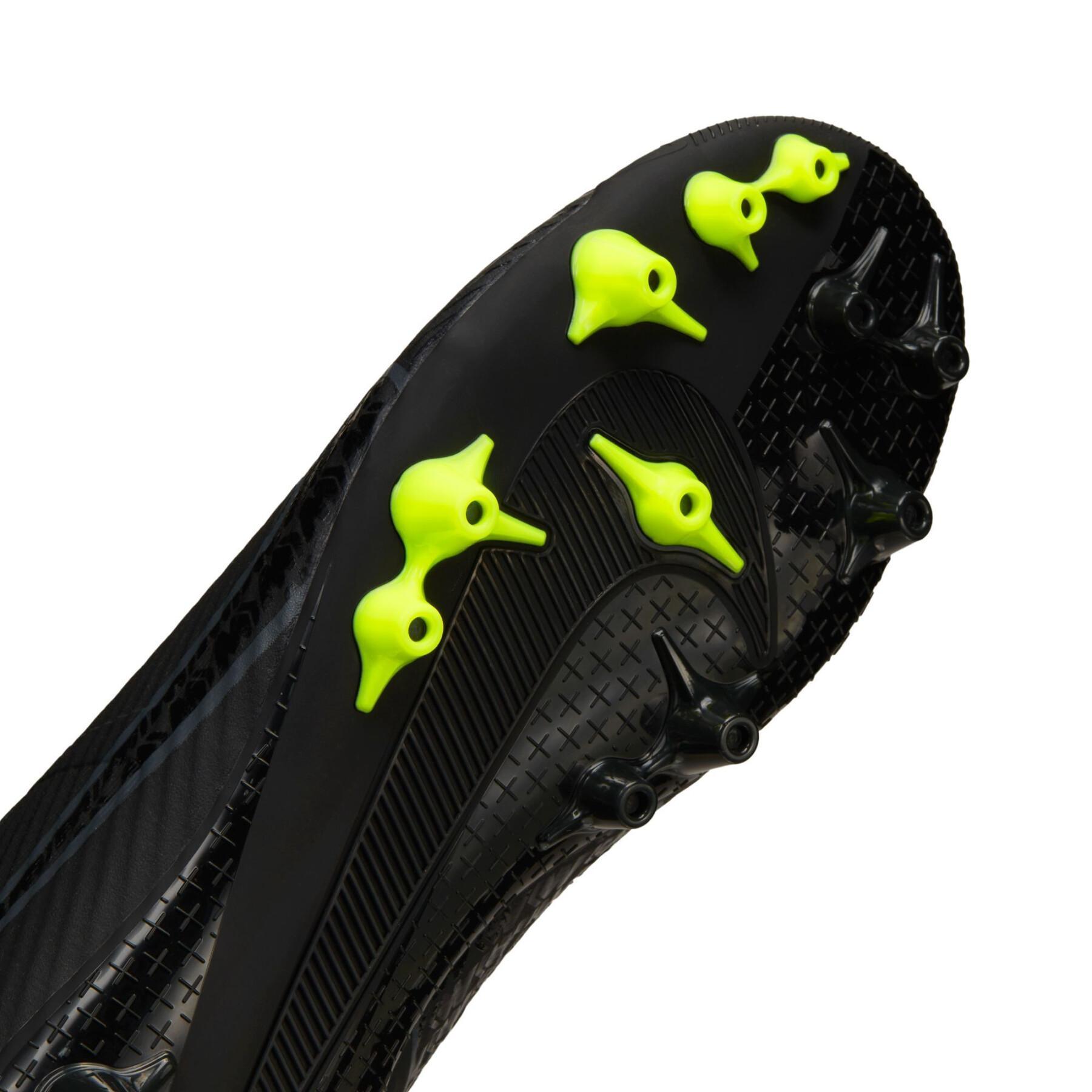 Sapatos de futebol Nike Zoom Mercurial Superfly 9 Academy AG - Shadow Black Pack