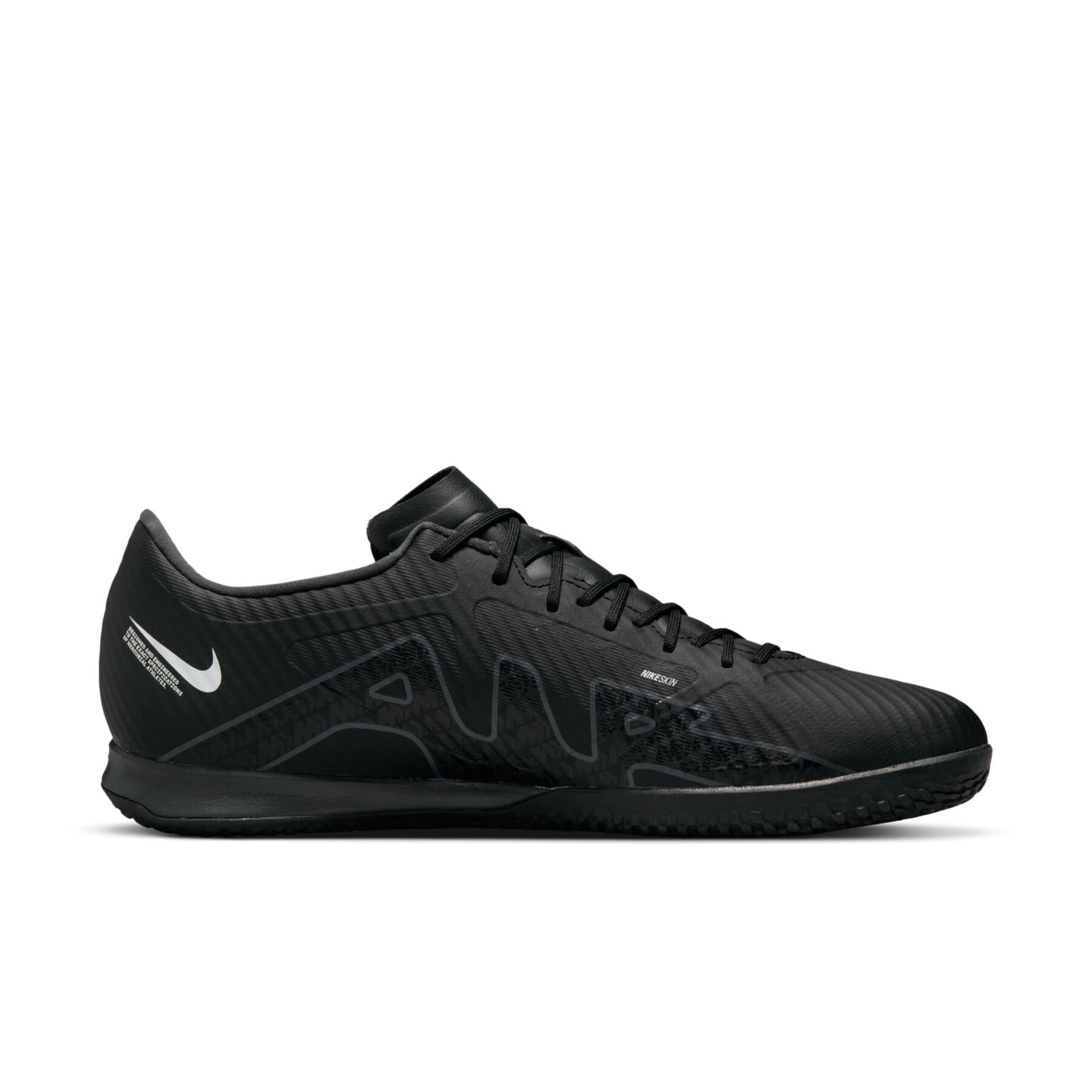 Sapatos de futebol Nike Zoom Mercurial Vapor 15 Academy IC - Shadow Black Pack