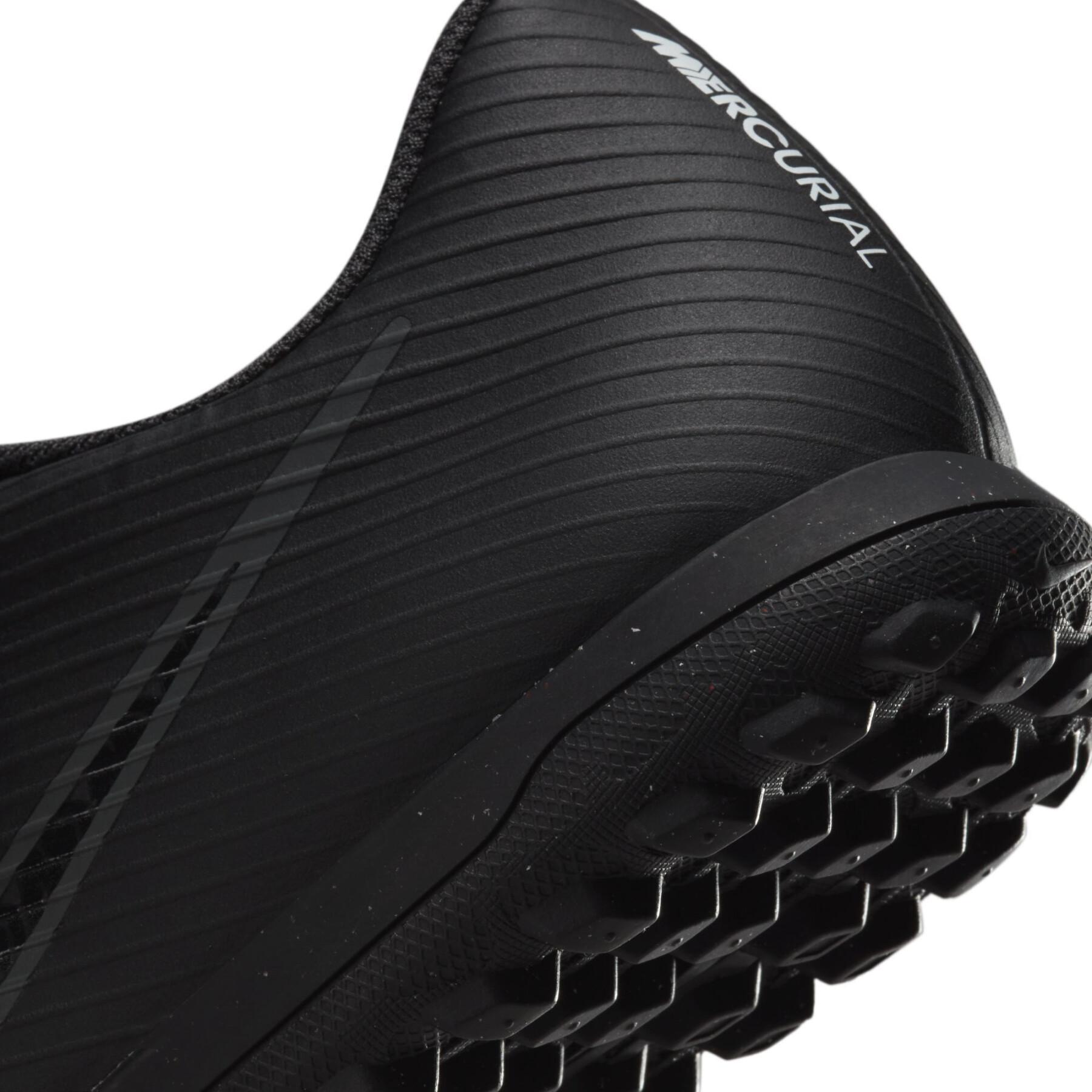 Sapatos de futebol Nike Mercurial Vapor 15 Club TF - Shadow Black Pack