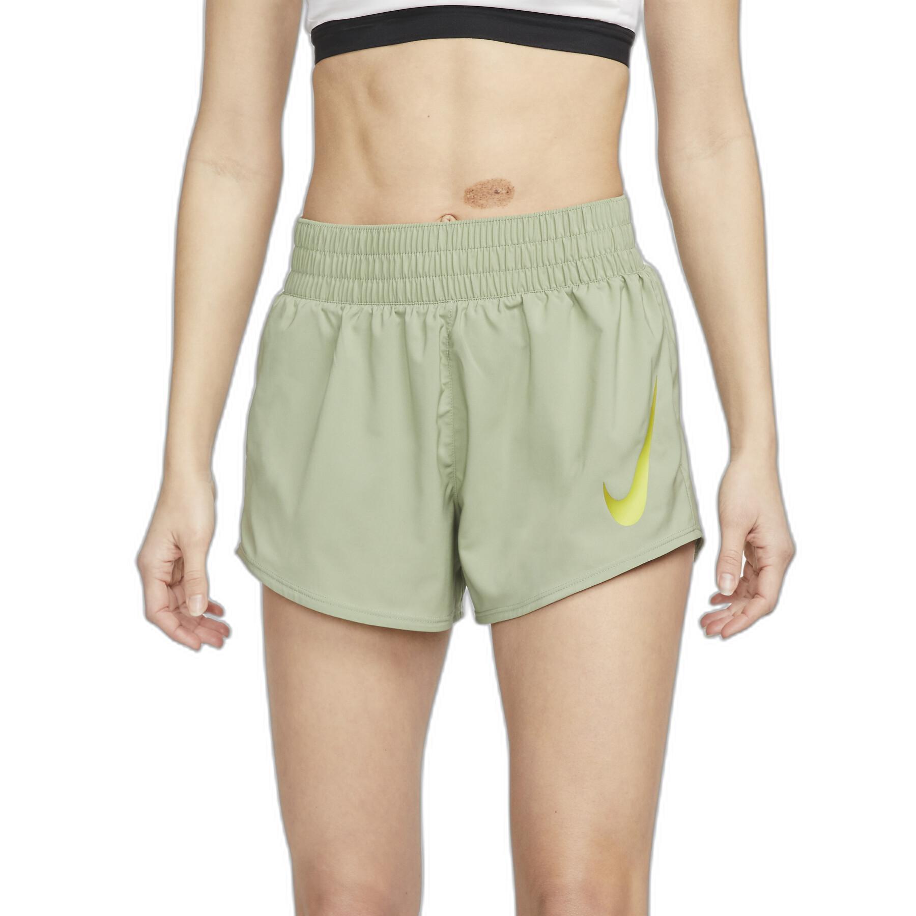 Calções para mulheres Nike Swoosh Veneer Vers