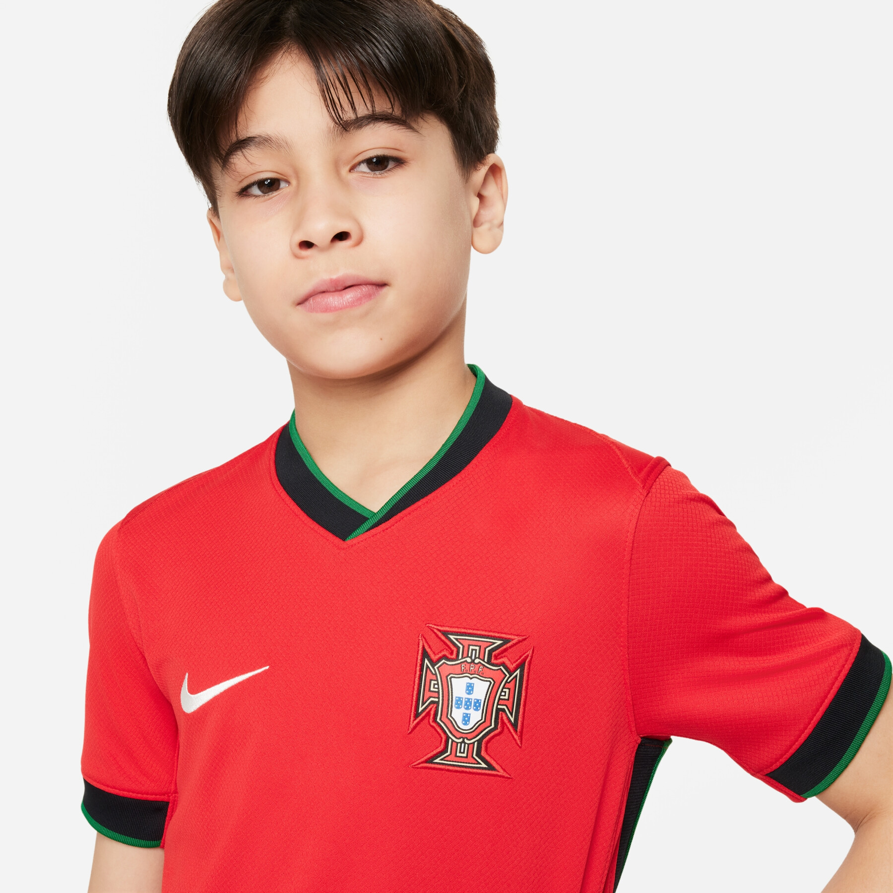 Camisola para crianças Portugal Euro 2024