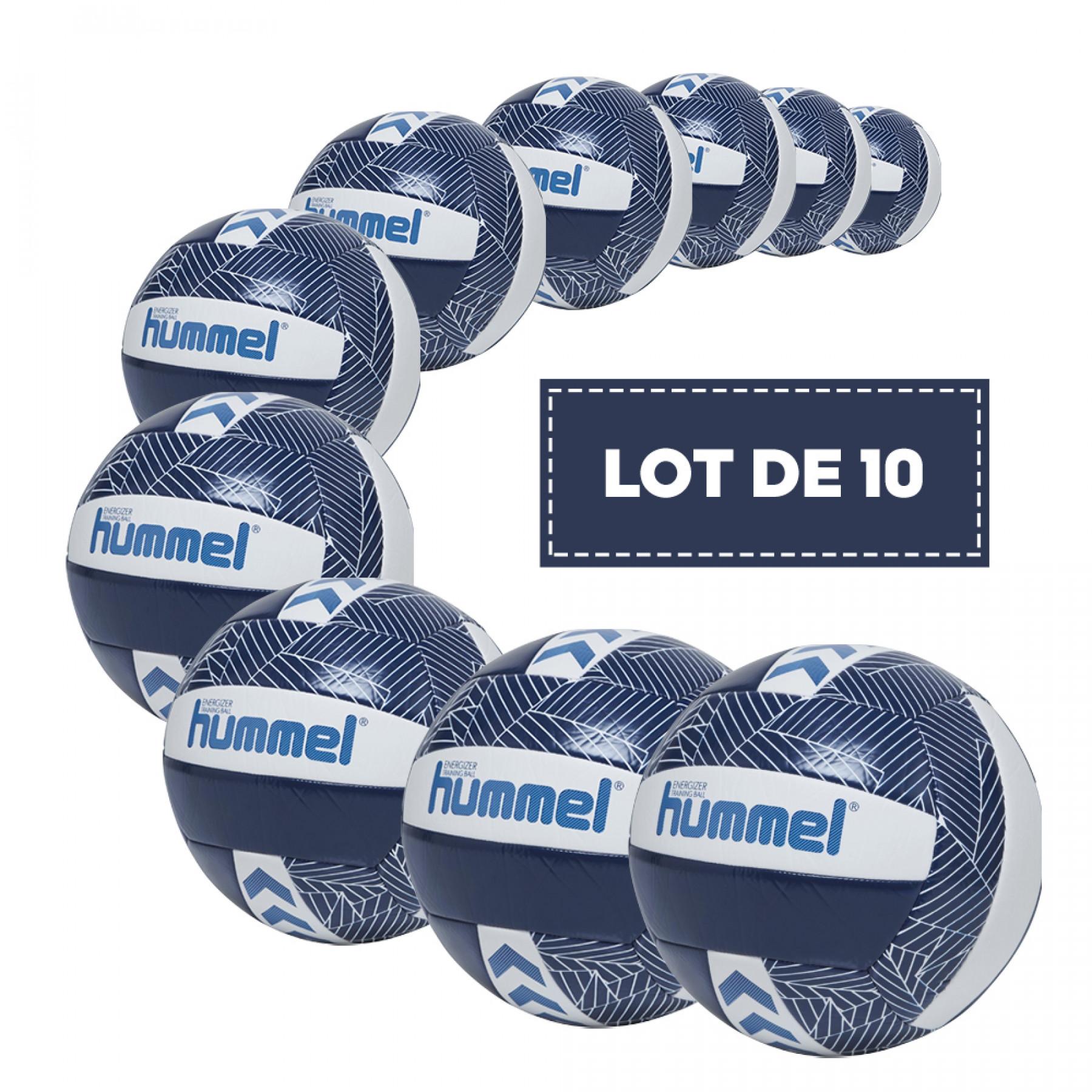 Pacote de 10 bolas de voleibol Hummel Energizer [Taille5]