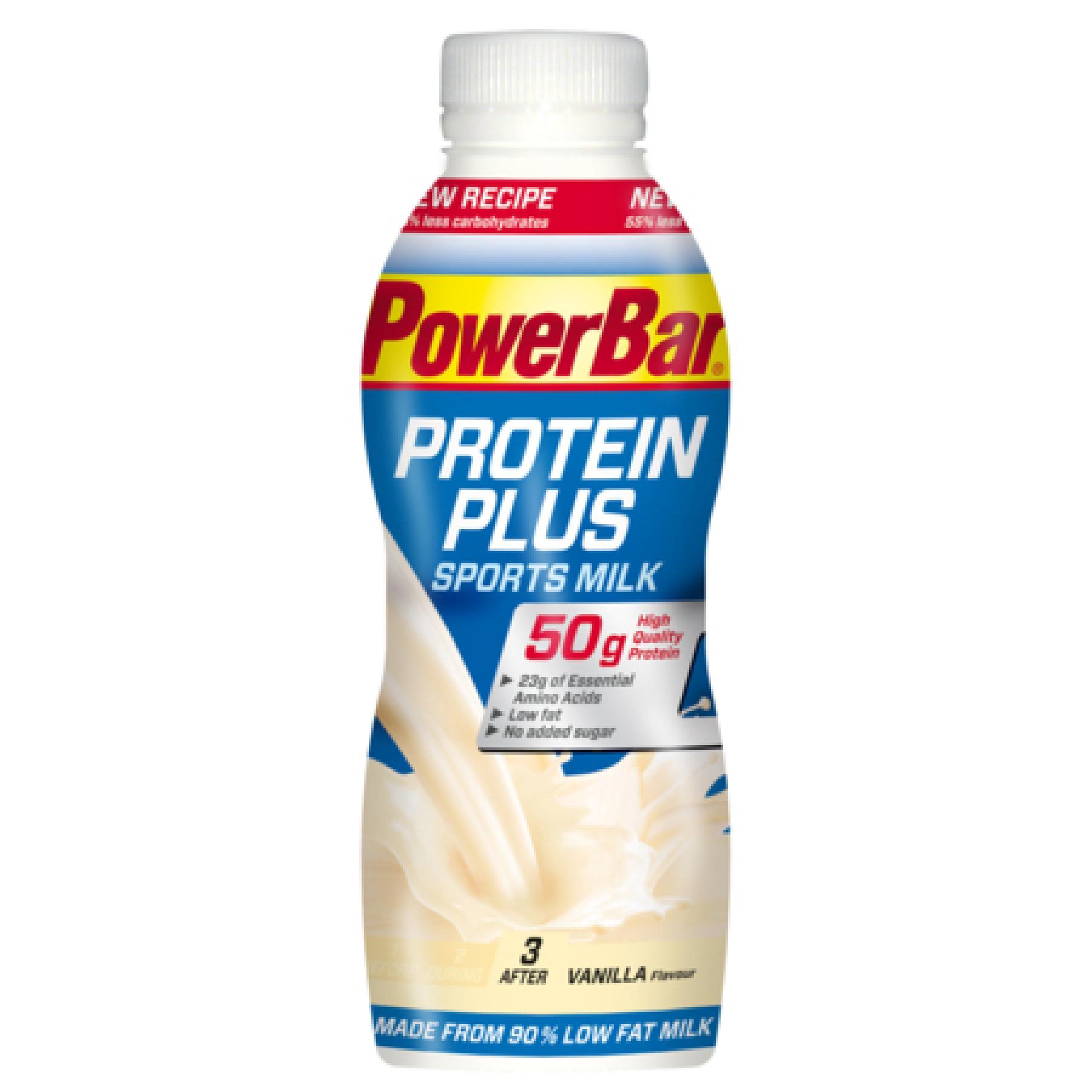 Beba PowerBar ProteinPlus Sports Milk RTD - Vanilla (12 X500ml)