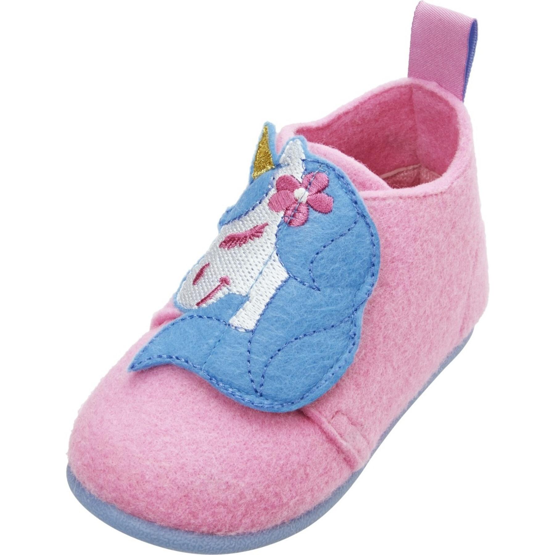 Chinelos de bebé Playshoes Unicorn