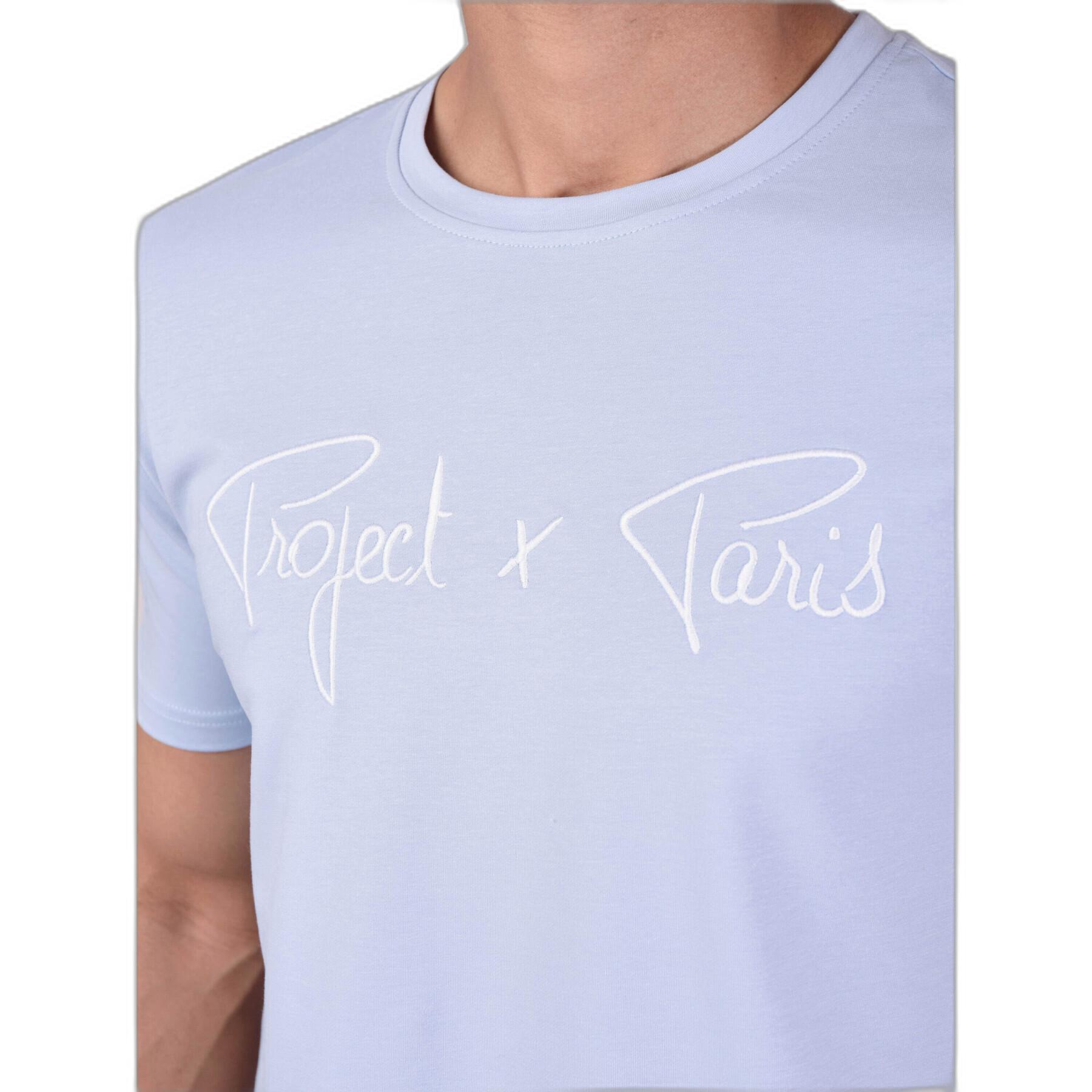 T-shirt Project X Paris Logo basic broderie