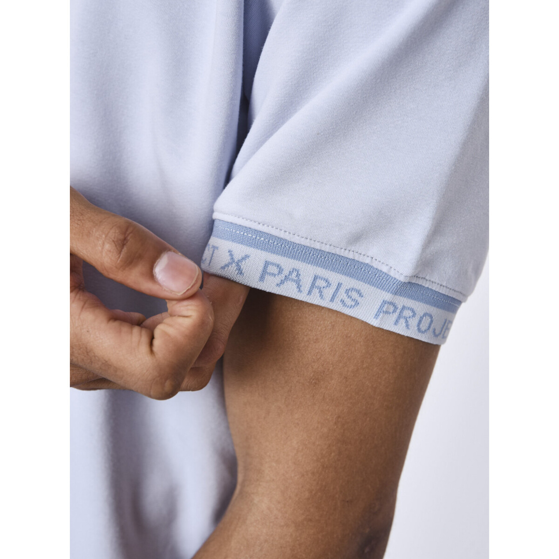 T-shirt com logótipo bordado Project X Paris