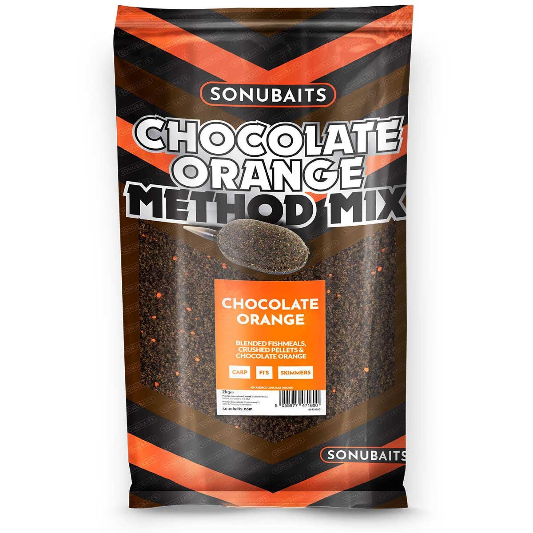 Chocolate/alaranjado Sonubaits 2kg