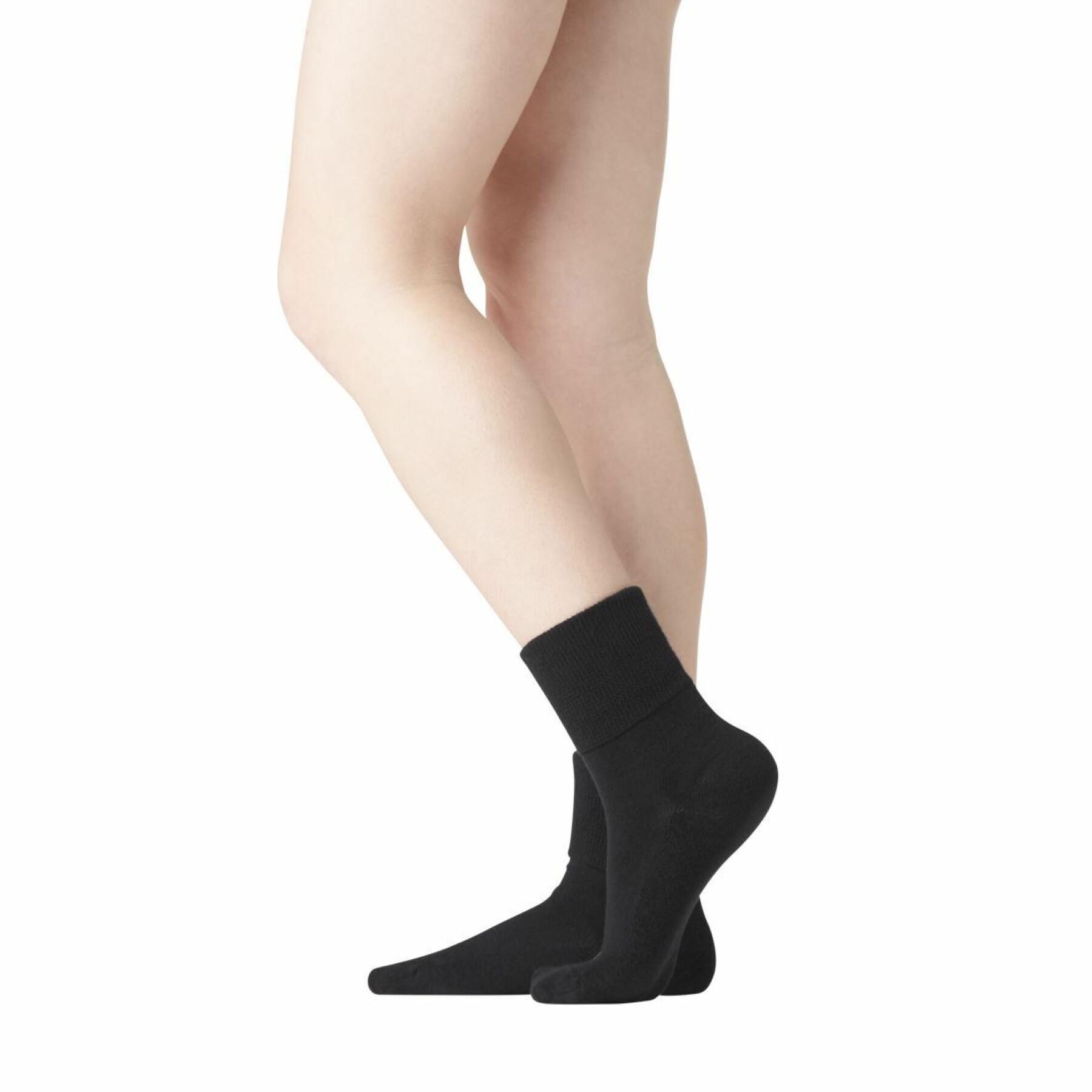 Par de meias de meia-calça para mulheres Scholl Warm