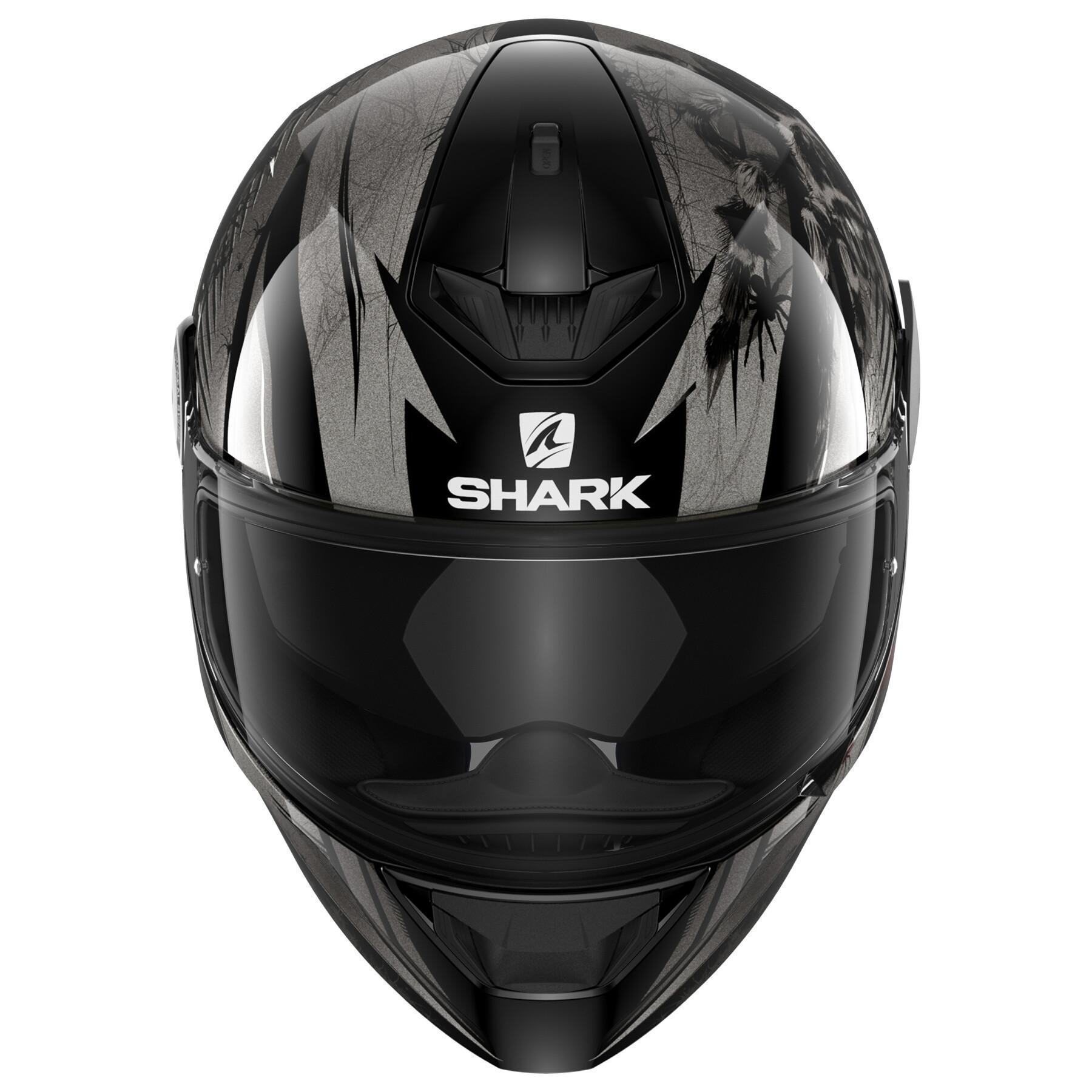 Capacete de motociclista de rosto inteiro Shark d-skwal 2 atraxx