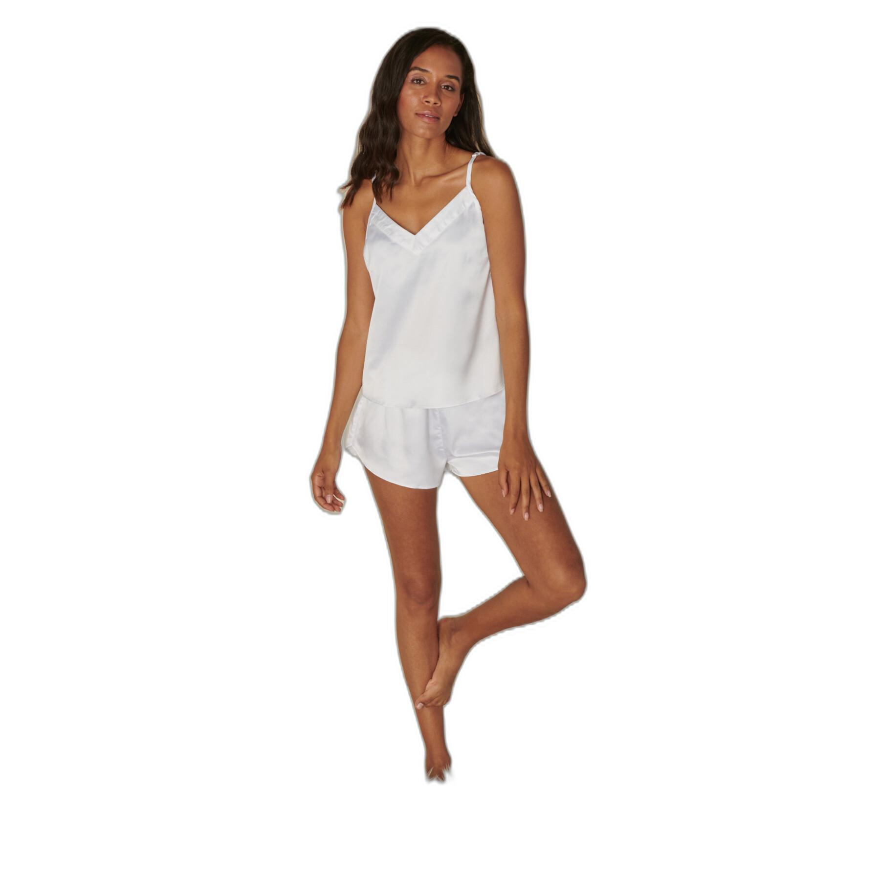 Conjunto de pijama e calções para mulheres Towel City