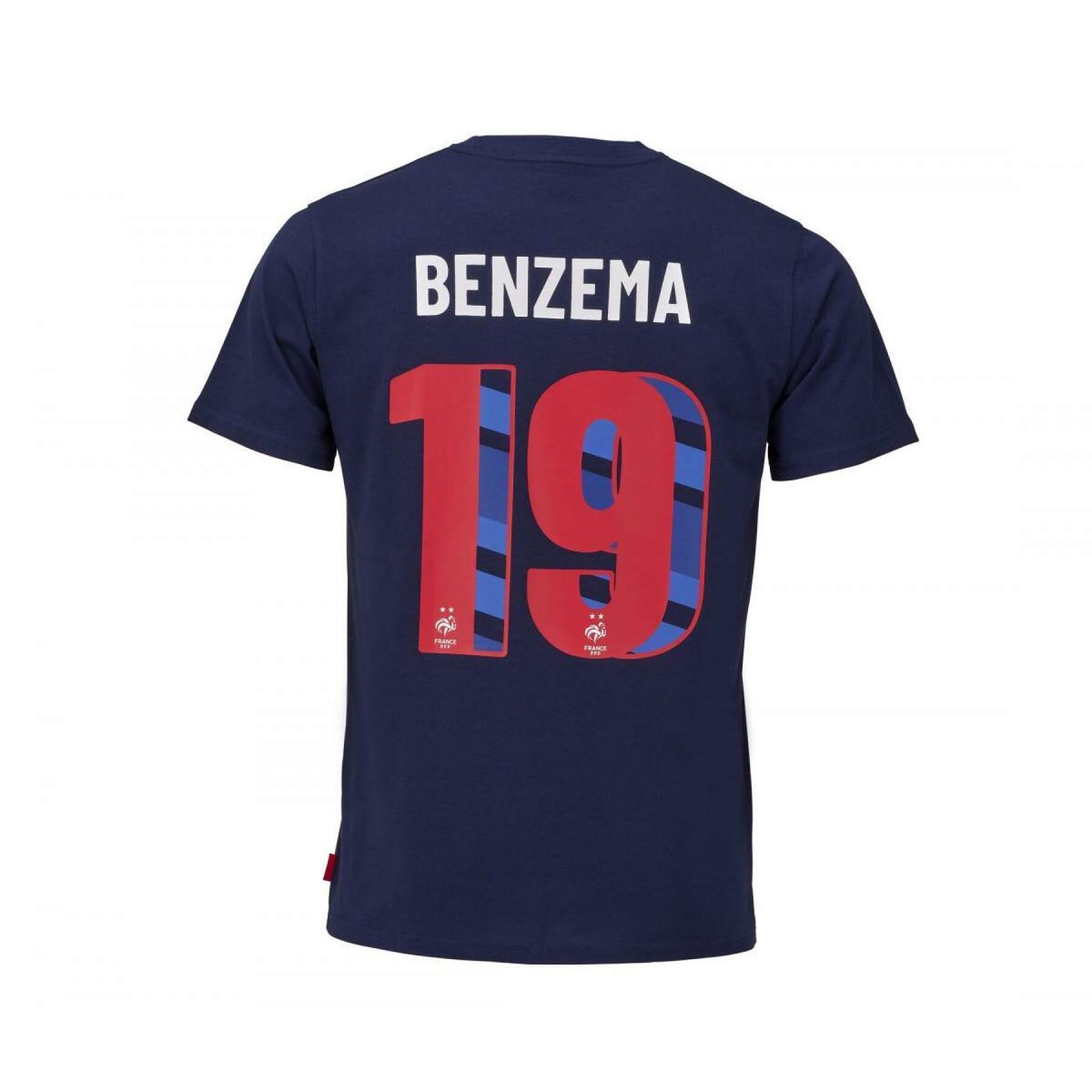 T-shirt France Benzema N°19 2022/23