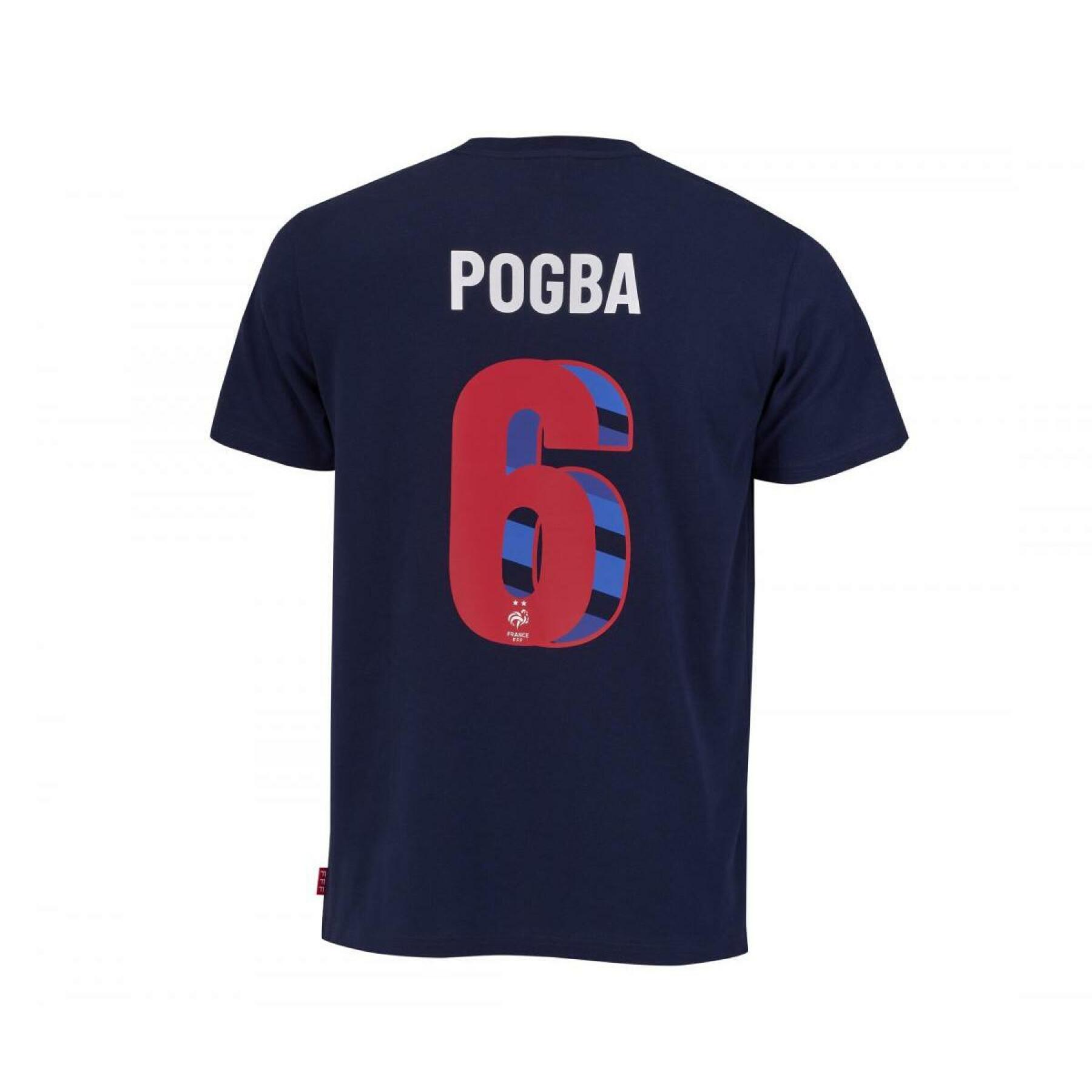 T-shirt de criança France Pogba N°6 2022/23