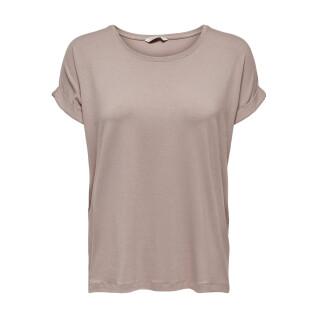 T-shirt de pescoço redondo feminino Only Moster