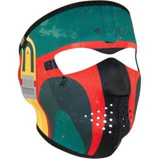 Balaclava facial de motocicleta Zan Headgear bounty hunter