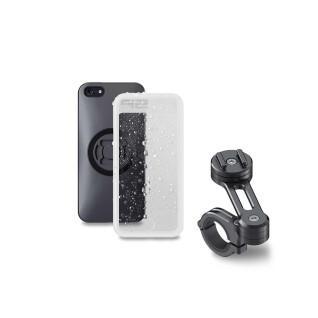 Pacote Sp-Connect Moto Bundle fixé sur guidon iPhone 5/SE
