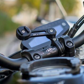 Suporte para smartphone de motocicleta Sp-Connect Pack Complet Sp-Connect Moto Bundle Fixé Sur Guidon Samsung S21+