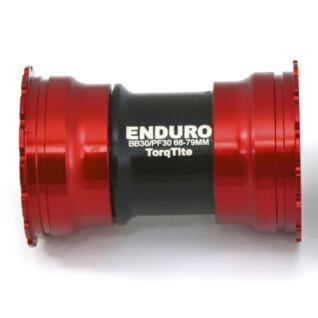 Suporte inferior Enduro Bearings TorqTite BB A/C SS-PF30-30mm-Red