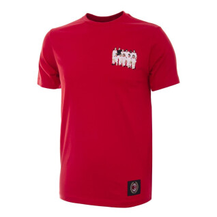 T-shirt bordada Milan AC CL 2003/04