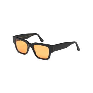 Óculos escuros Colorful Standard 02 deep black solid/orange