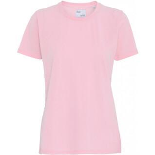 Camiseta feminina Colorful Standard Light Organic flamingo pink
