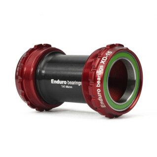 Suporte inferior Enduro Bearings T47 BB A/C SS-T47-BB386-Red