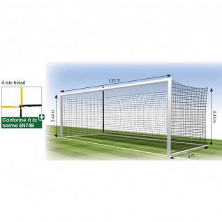Rede de futebol europeu 4 mm mt 120 tremblay (x2)