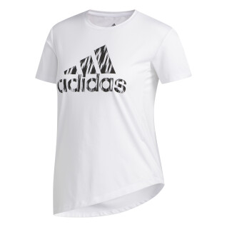 Camiseta feminina adidas Badge of Sport Ikat