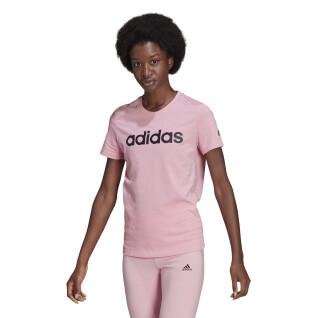 Camiseta feminina adidas LOUNGEWEAR Essentials Slim Logo