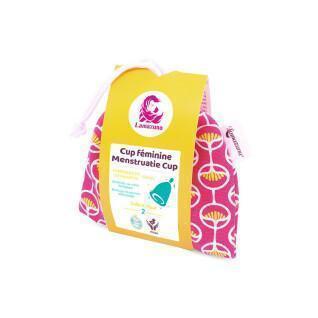 Copo menstrual com bolsa para mulheres Lamazuna