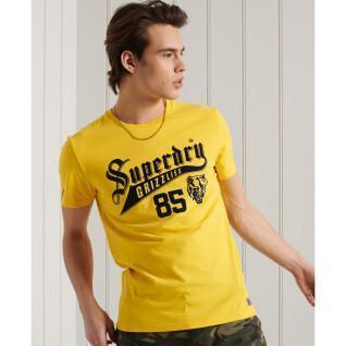 Camiseta leve com padrão Superdry Collegiate
