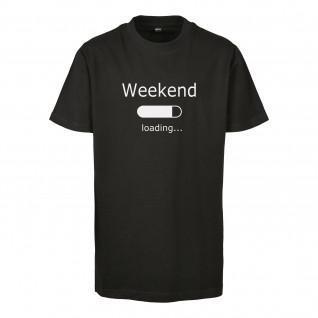 T-shirt criança Urban Classics weekend loading 2.0