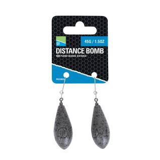 Chumbo Preston distance bomb 15g 2x5