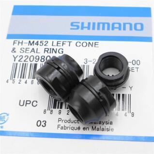 Cone recto e anéis de vedação Shimano FH-HG50