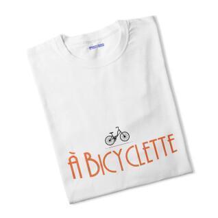 T-shirt mulher à Bicyclette