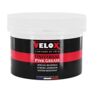 Massa lubrificante de bicicleta rosa para rolamentos num frasco Velox