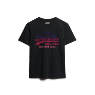T-shirt de mulher Superdry Tonal Vl Graphic
