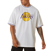 T-shirt de manga curta Los Angeles Lakers Mesh Logo