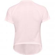 Camiseta feminina Under Armour à manches courtes Sport Hi-Lo