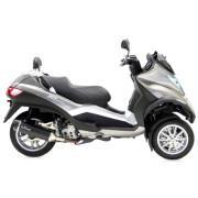 escapamento da scooter Leovince Nero Piaggio Mp3 400/Lt/Rst 2007-2012