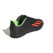 Sapatos de futebol para crianças adidas X Speedportal.4 Turf - Shadowportal