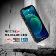 iphone 12 mini caixa para smartphone à prova de água e choque CaseProof