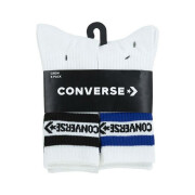 Pack de 6 pares de meias para criança Converse Wordmark