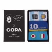 Conjunto de caixas de meias Copa Football Maradona Number 10