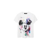 T-shirt de mulher Desigual Mickey Crash