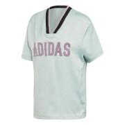 Camiseta feminina adidas Boyfriend Baseball