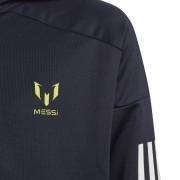 Camisola com capuz para crianças com fecho de correr adidas Messi Football-Inspired